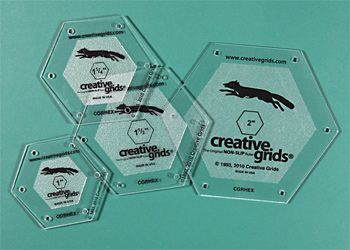 Creative Grids Hexagons | 1 Creative Grids Hexagons | 1", 1¼ ", 1½" & 2" | Non slip