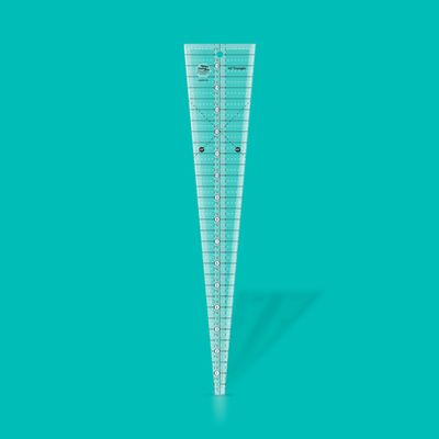 Creative Grids 10° Triangle Ruler Lineal | Non slip | CGRT10 Creative Grids 10° Triangle Ruler Lineal | Non slip | CGRT10