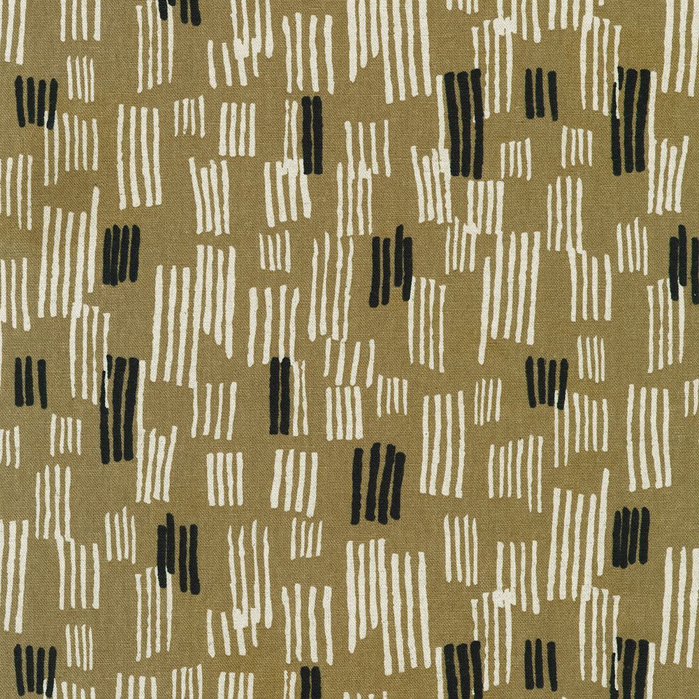 Orchard Run von Anna Graham für Robert Kaufmann Fabrics - Lines Earth  |  AFH-23148-169