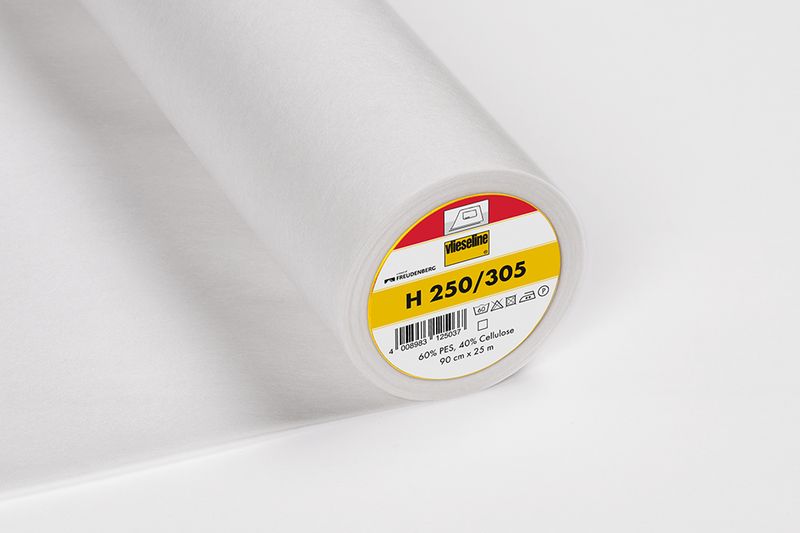 H 250 Bügeleinlage | Weiß - 90 cm breit | Vlieseline Freudenberg H 250 Bügeleinlage | Weiß - 90 cm breit | Vlieseline Freudenberg