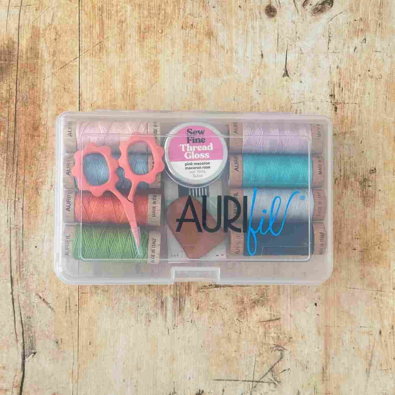 AURIfil Garnbox | Leerbox für 10 kleine Spulen