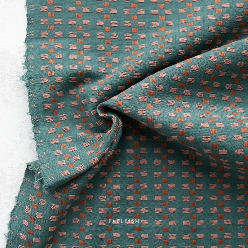Fableism | Canyon Springs | Basket Weave - Teal Fableism | Canyon Springs | Basket Weave - Teal