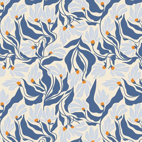 The Cur8tor Modernista | Wind Dance Azure | Art Gallery Fabrics