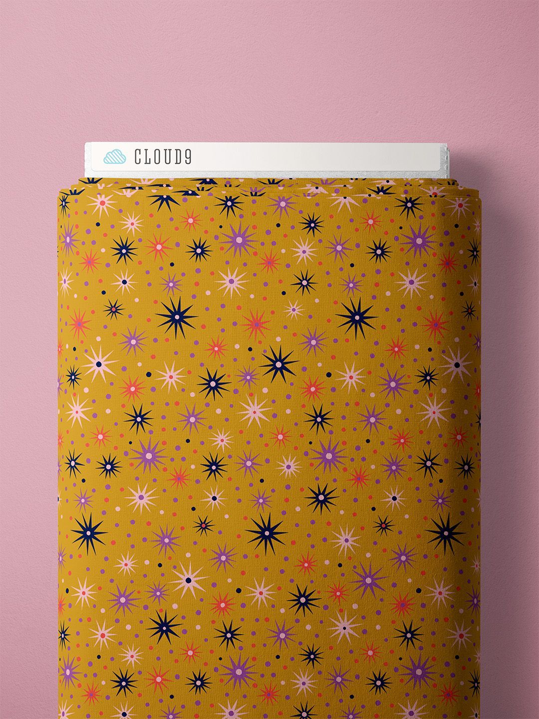 Starlit Dusk (Gold) - Wonder Jungle | Bio-Baumwolle von Cloud9 Fabrics (Design: Pip & Lo)