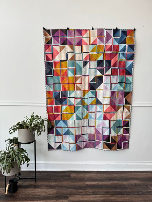 Quilt Kit | Pursuit | Jittery Wings Quilt Co. feat. Art Gallery Fabrics Quilt Kit | Pursuit | Jittery Wings Quilt Co. feat. Art Gallery Fabrics