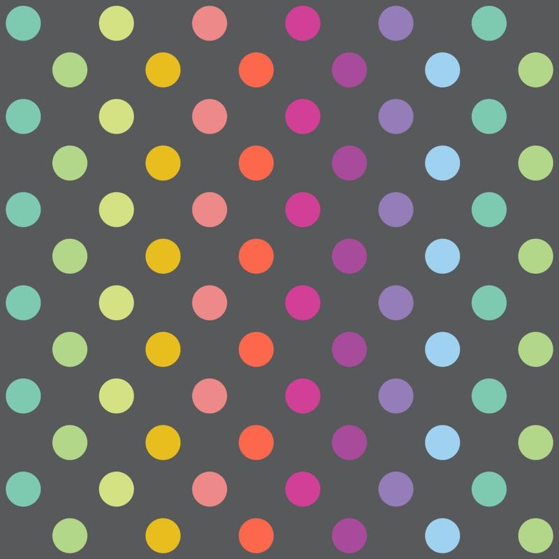 Tula Pink  Graywork | True Colors Disco Poms | Carbon