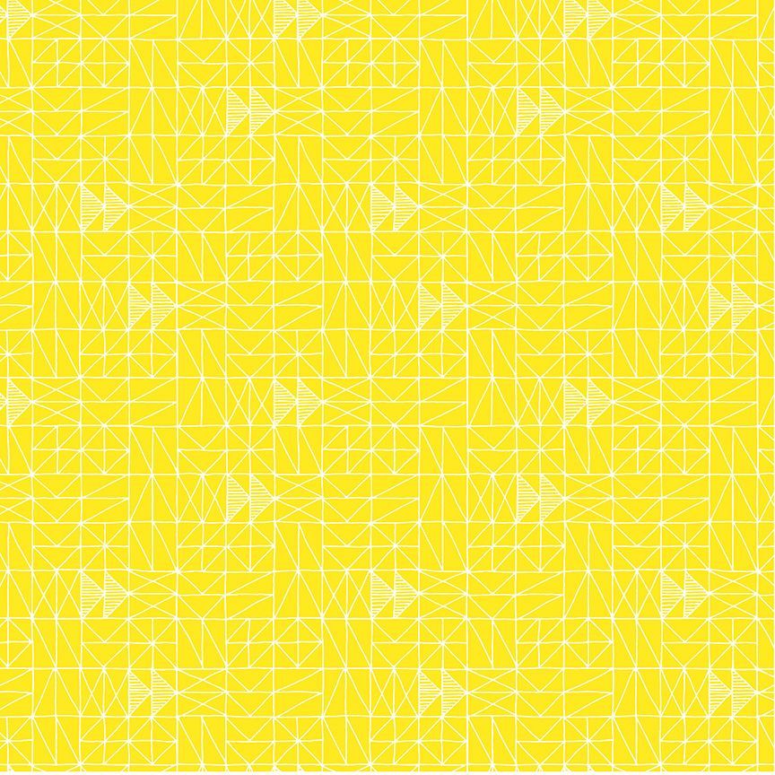 Patchwork - Yellow | Foundation 2 | by Shayla Wolf Of Sassafras Lane Designs