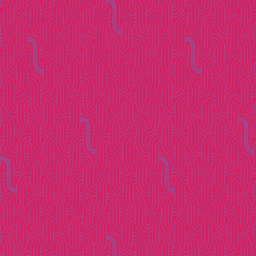 Serpentine - Pink  | Foundation 2 | by Shayla Wolf Of Sassafras Lane Designs