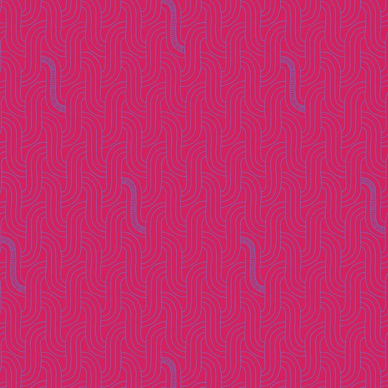 Serpentine - Pink  | Foundation 2 | by Shayla Wolf Of Sassafras Lane Designs