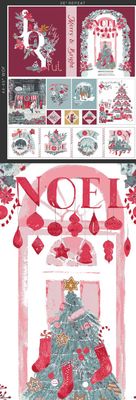 Merry Everything - Panele | Adventale von Katarina Roccella für Art Gallery Fabrics Merry Everything - Panele | Adventale von Katarina Roccella für Art Gallery Fabrics