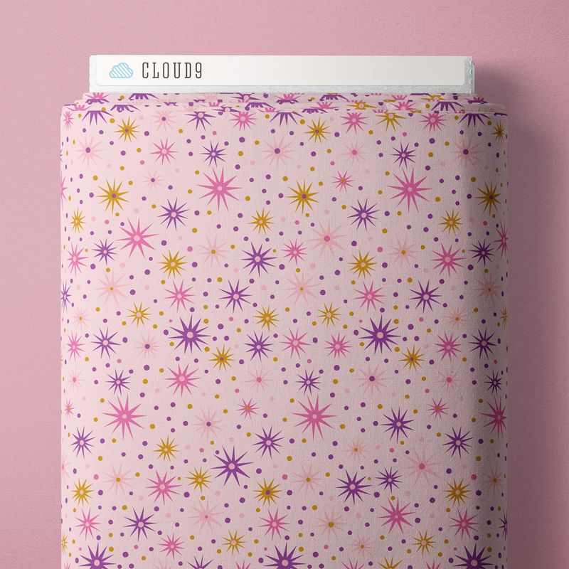 Starlit (Glow) - Wonder Jungle | Bio-Baumwolle von Cloud9 Fabrics (Design: Pip & Lo)