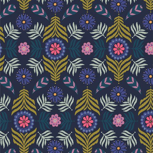 Bloom Plume | Starling von Maureen Cracknell für Art Gallery Fabrics