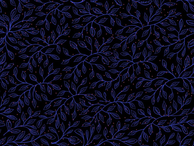 Glow Garden | Wandering Vine - Black | Ruby Star Society