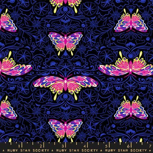 Glow Garden | Morning Moth - Black | Ruby Star Society