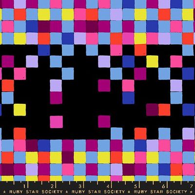 Glow Garden | Pixels - Black | Ruby Star Society