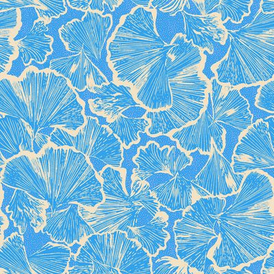 Glow Garden | Ginkgo - Lindley Blue | Ruby Star Society Glow Garden | Ginkgo - Lindley Blue | Ruby Star Society