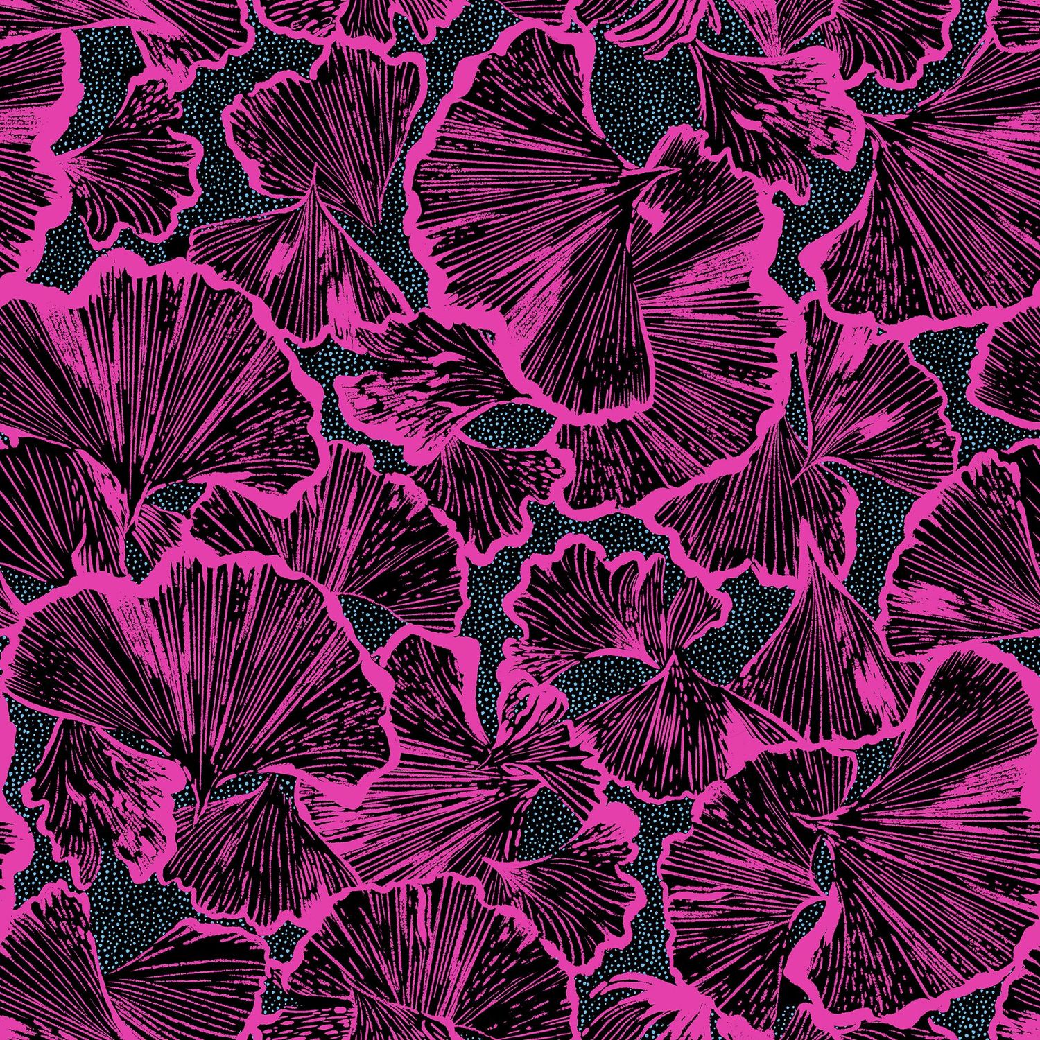 Glow Garden | Ginkgo - Light Berry | Ruby Star Society