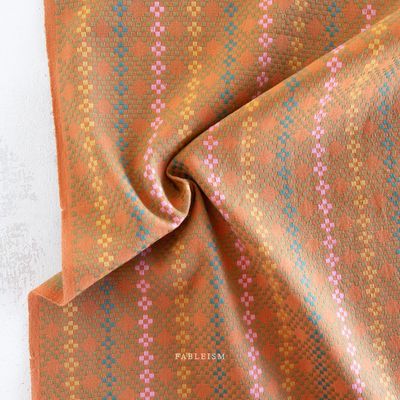 Mosaic in Amaretto | Lucky Loom by Fableism