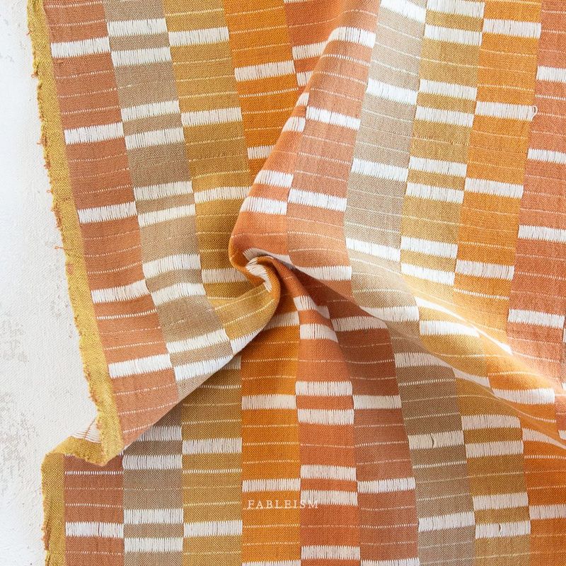 Southwest Stripe in Saddle | Lucky Loom by Fableism Southwest Stripe in Saddle | Lucky Loom by Fableism