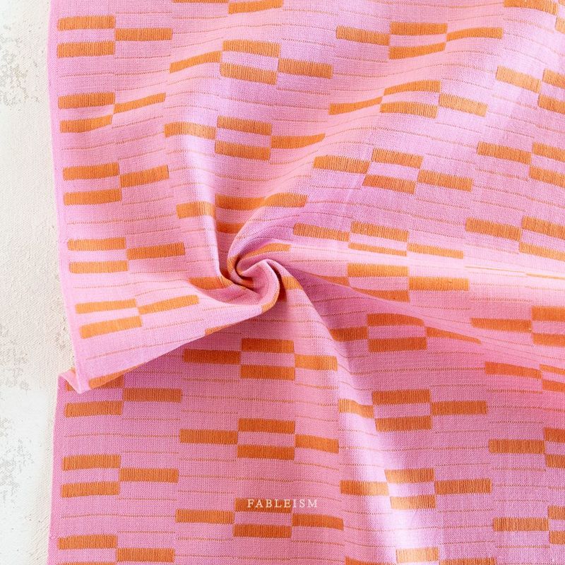 Southwest Stripe in Pink | Lucky Loom by Fableism Southwest Stripe in Pink | Lucky Loom by Fableism