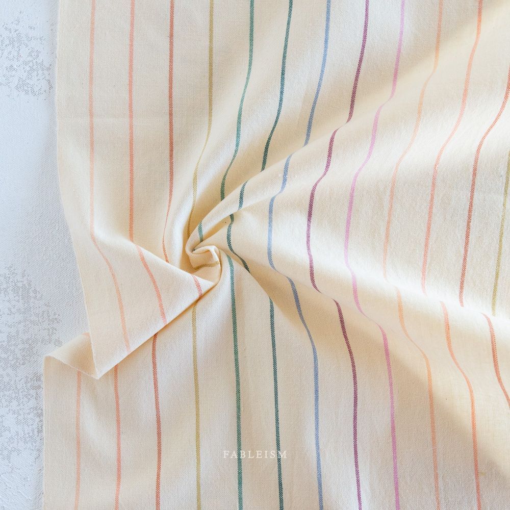 Skinny Stripe in Rainbow | Lucky Loom by Fableism