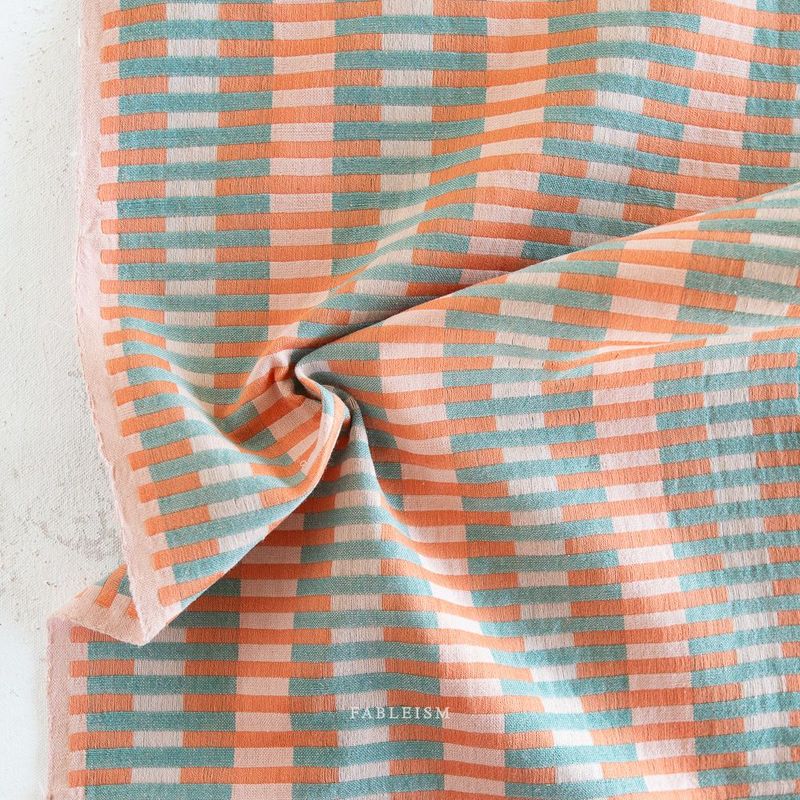 Interlock in Watermelon | Lucky Loom by Fableism Interlock in Watermelon | Lucky Loom by Fableism