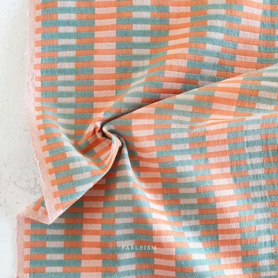Interlock in Watermelon | Lucky Loom by Fableism Interlock in Watermelon | Lucky Loom by Fableism