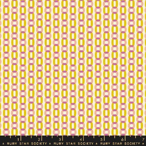 Salutations - Uh Oh in Golden Hour​ | Rashida Coleman-Hale für Ruby Star Society | RS1097 11, Stoffgröße: Fat Quarter