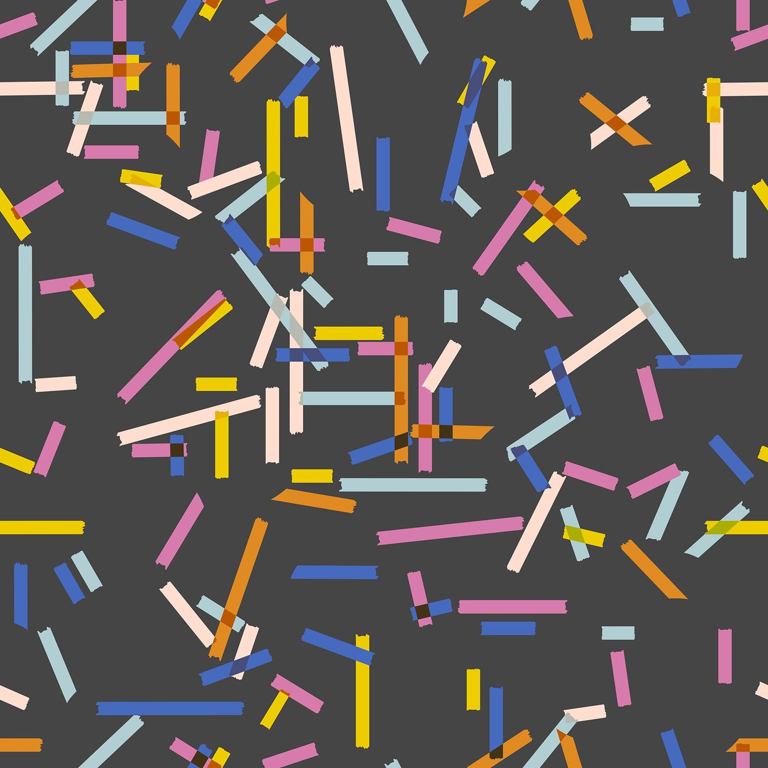 Salutations - Washi in Soft Black​ | Rashida Coleman-Hale für Ruby Star Society | RS1090 15, Stoffgröße: Fat Quarter