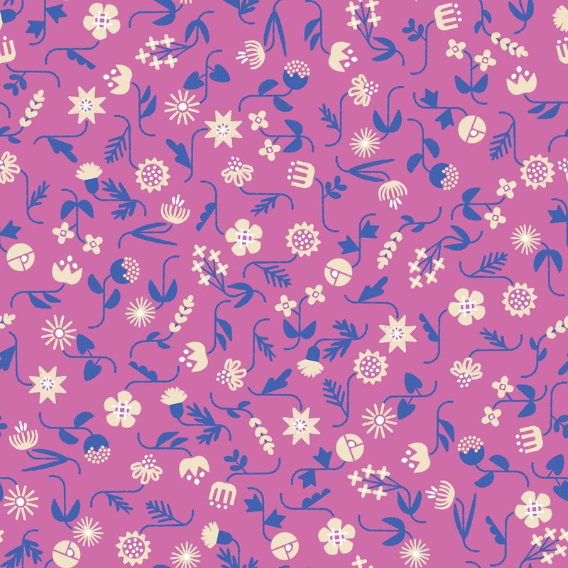 Salutations - Flowery Florals in Heliotrope | Rashida Coleman-Hale für Ruby Star Society | RS1095 14 Salutations - Flowery Florals in Heliotrope | Rashida Coleman-Hale für Ruby Star Society | RS1095 14