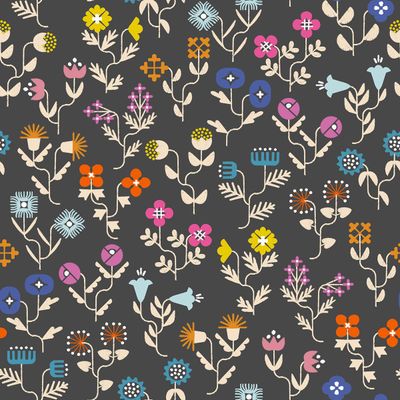 Salutations - Forget Me Not in Soft Black | Rashida Coleman-Hale für Ruby Star Society | RS1092 17