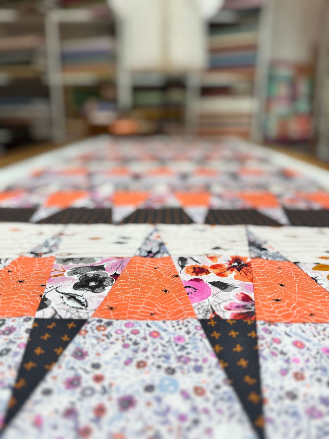 Quilt Kit | Candy Korn Rug Quilt Kit | Candy Korn Rug