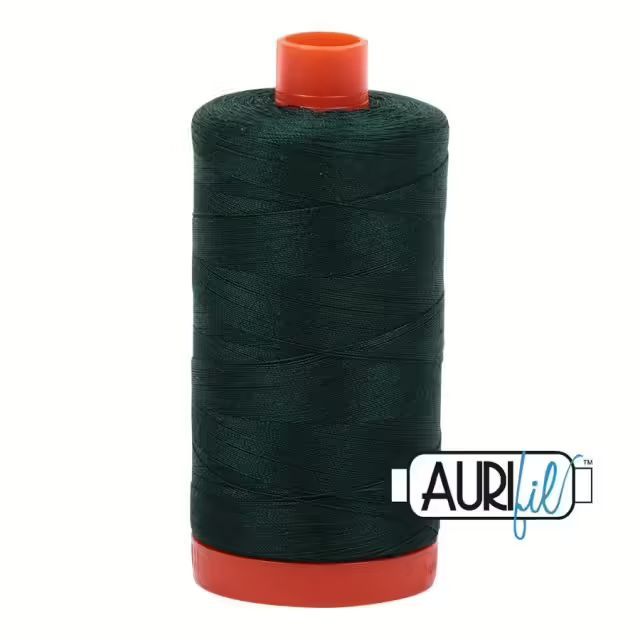 Aurifil Garn 50wt | No. 4026 - Forest Green | 1300 m