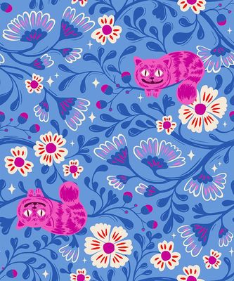 Hello Alice - Cheshire in Lindley Blue | Sarah Watts für Ruby Star Society Hello Alice - Cheshire in Lindley Blue | Sarah Watts für Ruby Star Society