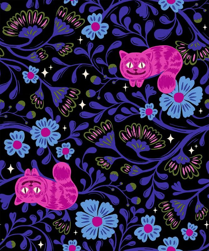 Hello Alice - Cheshire in Black | Sarah Watts für Ruby Star Society Hello Alice - Cheshire in Black | Sarah Watts für Ruby Star Society
