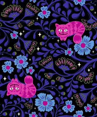 Hello Alice - Cheshire in Black | Sarah Watts für Ruby Star Society Hello Alice - Cheshire in Black | Sarah Watts für Ruby Star Society