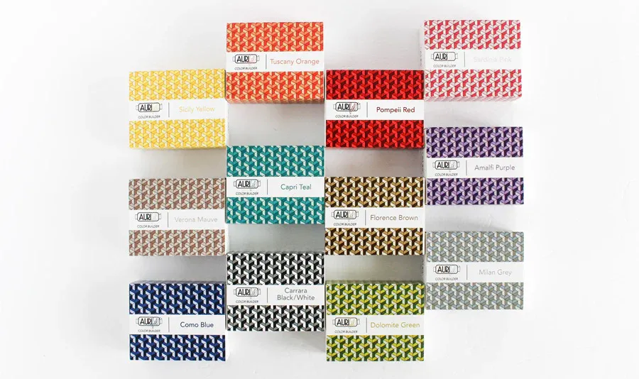 Aurifil Italian Color Builders | Komplettset | 50wt