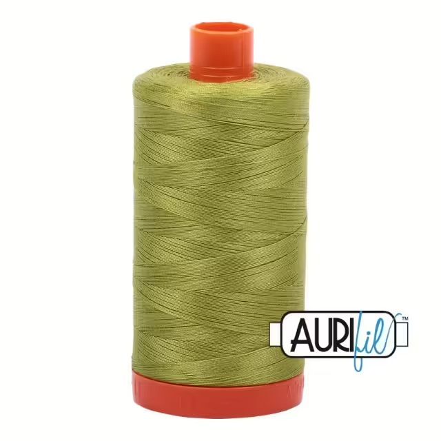 Aurifil Garn 50wt | No. 1147 - Light Leaf Green | 1300 m