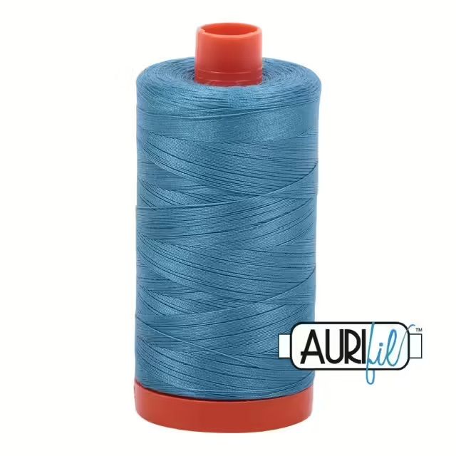 Aurifil Garn 50wt | No. 2815 - Teal   | 1300 m
