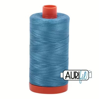 Aurifil Garn 50wt | No. 2815 - Teal   | 1300 m Aurifil Garn 50wt | No. 2815 - Teal   | 1300 m