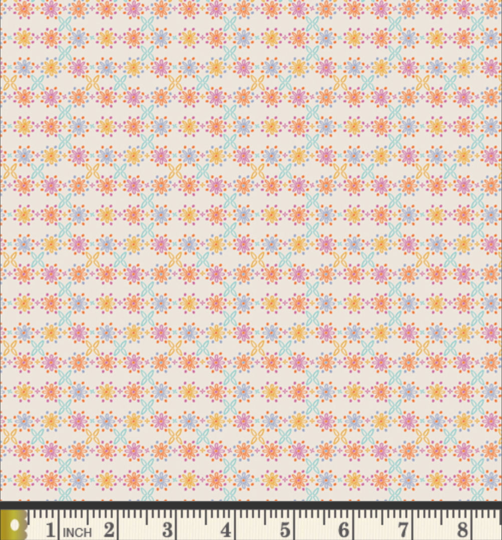 The Cur8tor Artista | Garden Stitchery Vivid | Art Gallery Fabrics