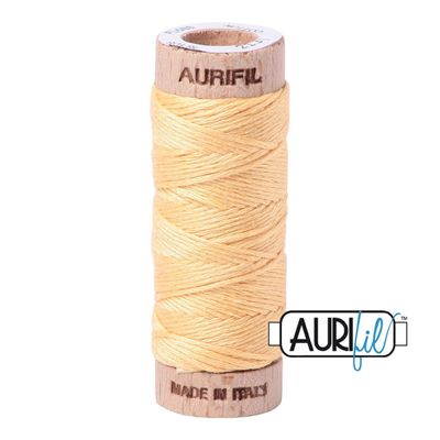 Aurifil Cotton Floss Stickgarn | No. 2130 - Medium Butter |  16m Aurifil Cotton Floss Stickgarn | No. 2130 - Medium Butter |  16m
