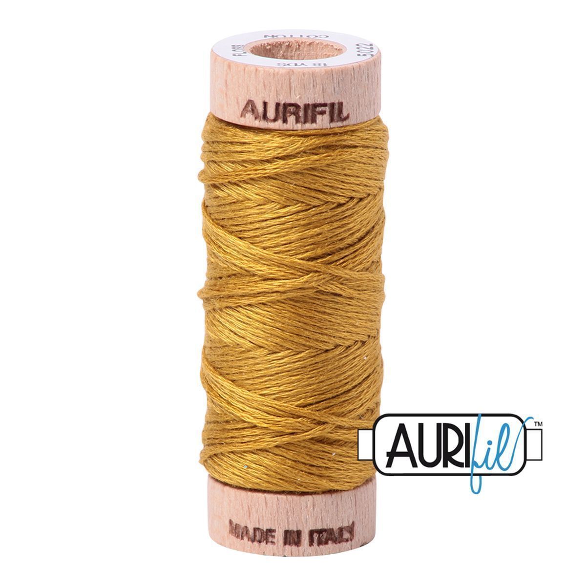 Aurifil Cotton Floss Stickgarn | No. 5022 - Mustard ​|  16m