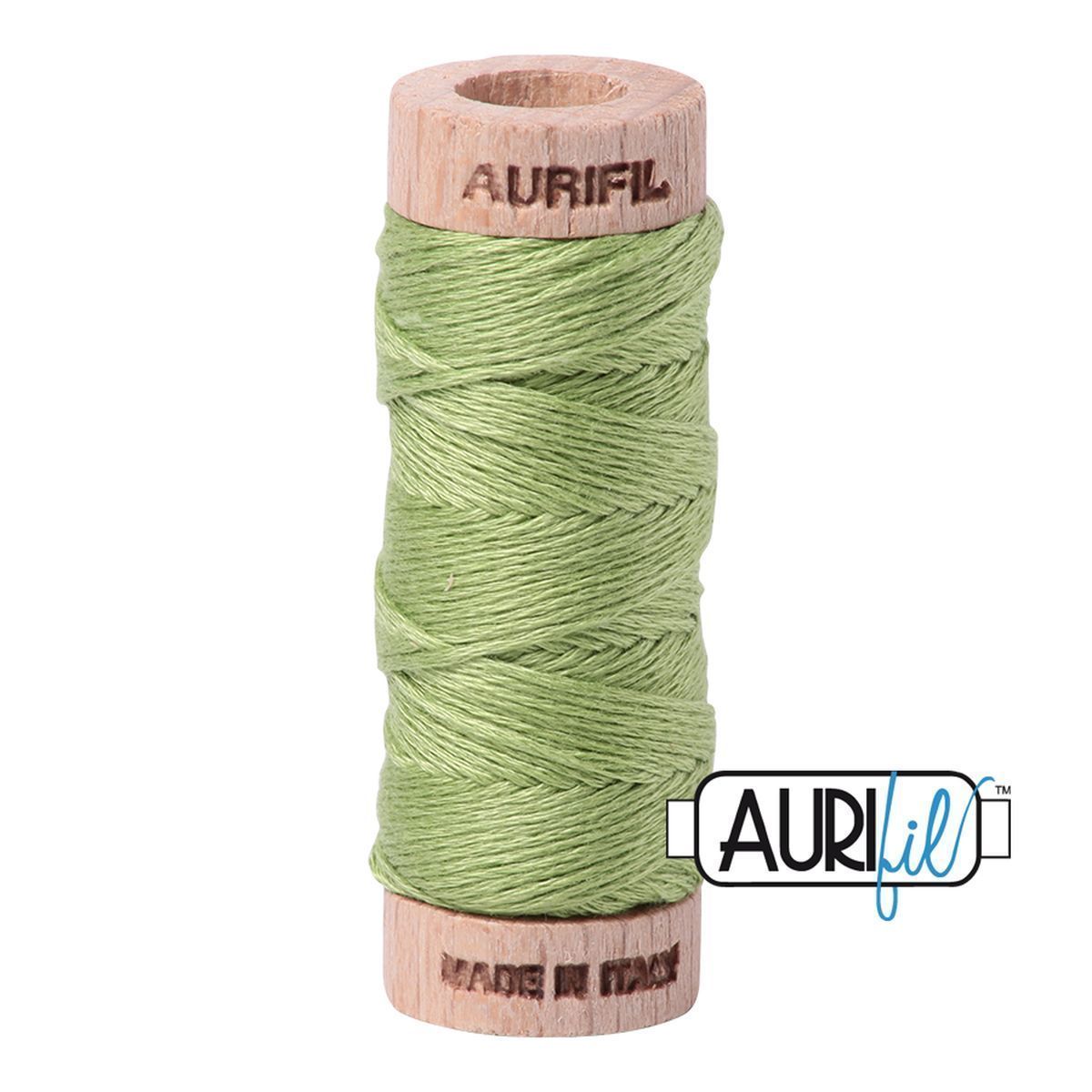 Aurifil Cotton Floss Stickgarn | No. 2882 - Light Fern ​|  16m