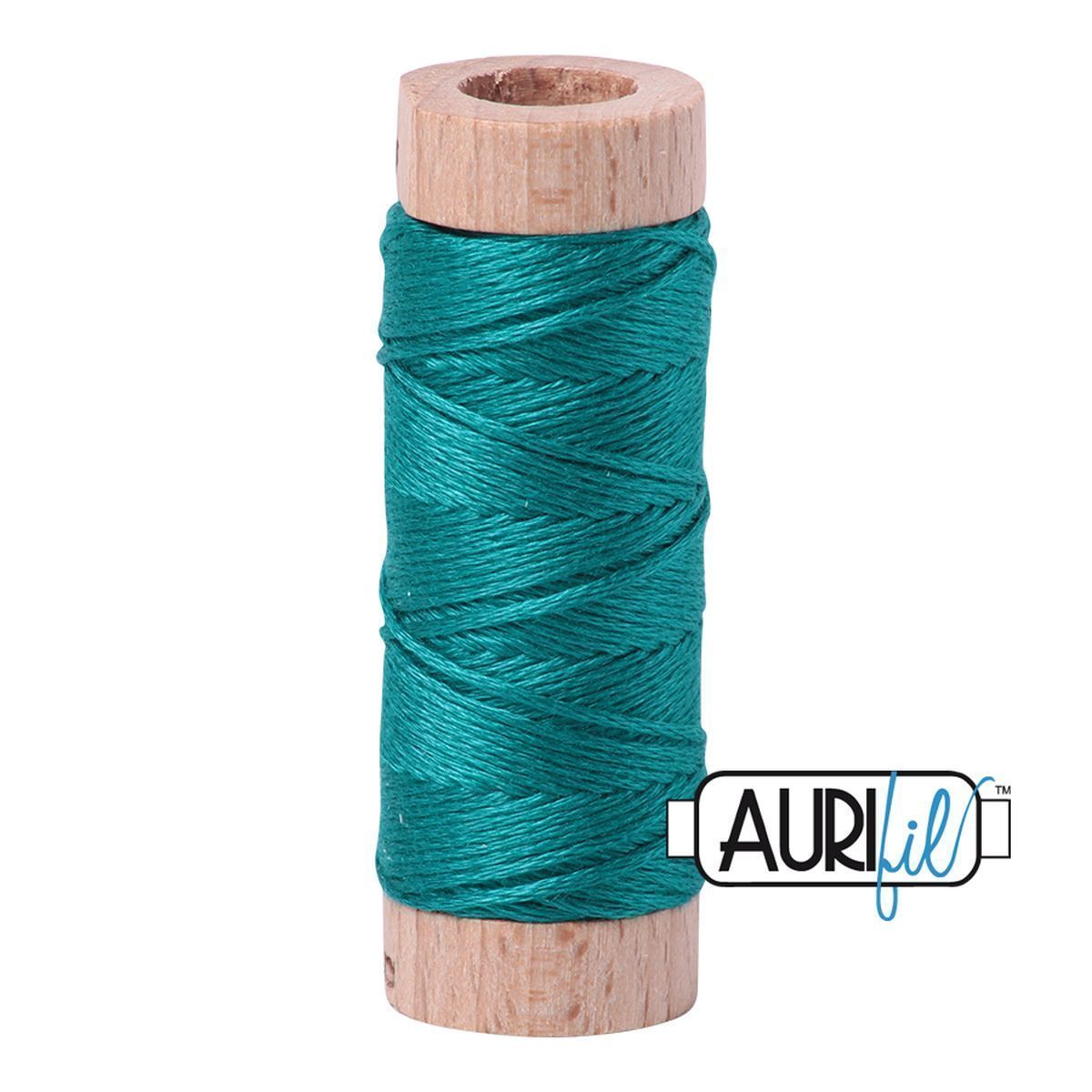 Aurifil Cotton Floss Stickgarn | No. 4093 - Jade ​| 16m
