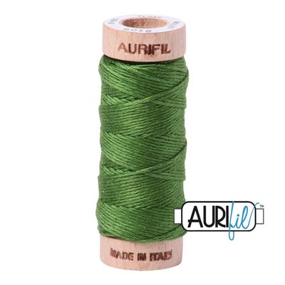 Aurifil Cotton Floss Stickgarn | No. 5018 - Dark Grass Green | 16m Aurifil Cotton Floss Stickgarn | No. 5018 - Dark Grass Green | 16m