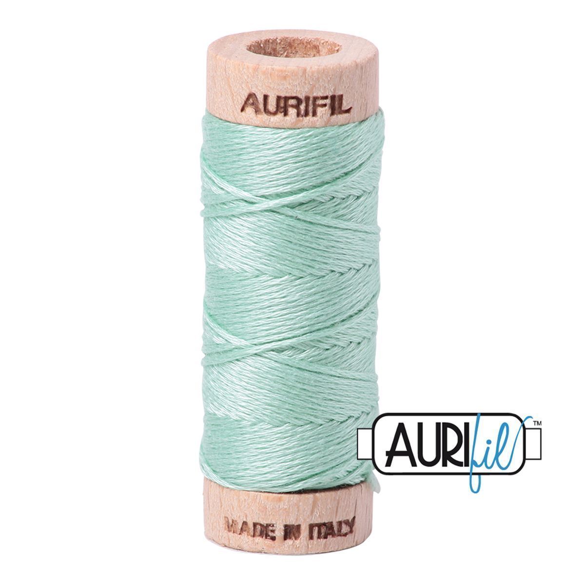 Aurifil Cotton Floss Stickgarn | No. 2830 - Mint ​| 16m