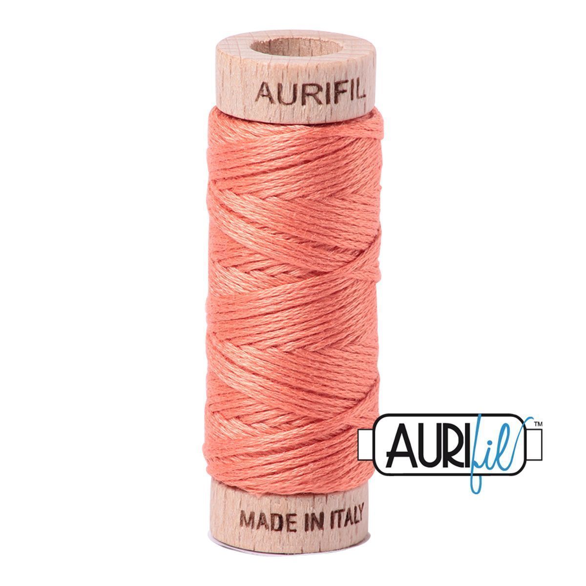 Aurifil Cotton Floss Stickgarn | No. 2220 - Light Salmon ​| 16m