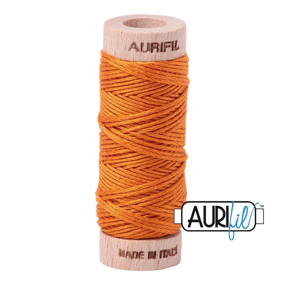 Aurifil Cotton Floss Stickgarn | No. 1133 - Bright Orange ​| 16m