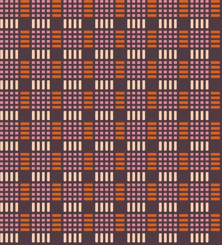 Geometry - Parallel in Eggplant | Ruby Star Society Collaboration Geometry - Parallel in Eggplant | Ruby Star Society Collaboration